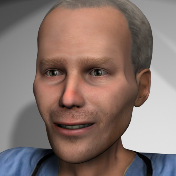 3d model rigged medical personnel - Medical Personnel Collection Rigged - Men #2 by MasonMotion